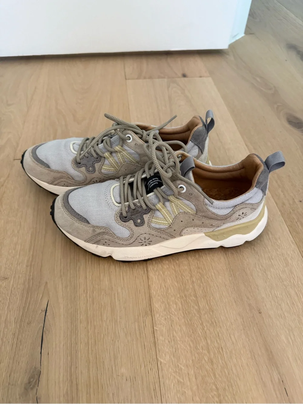 Flower Mountain Yamano Sneaker W8/EU39 Light Brown Taupe